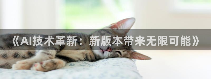 《AI技术革新：新版本带来无限可能》